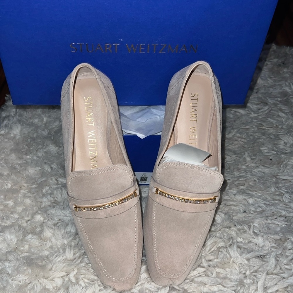 NWT CRYSTAL DECO JET LOAFER